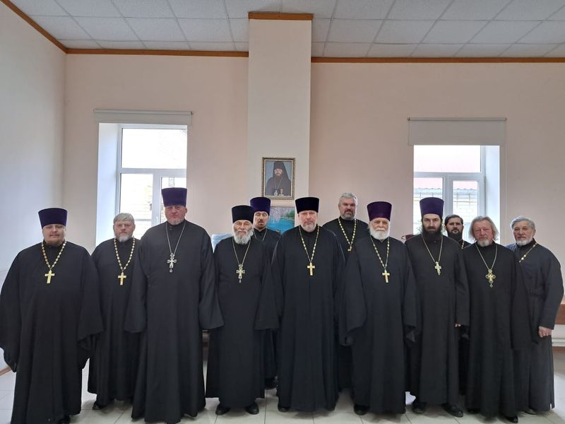 Состоялось собрание духовенства Каменского и Каменск-Шахтинского благочиний.