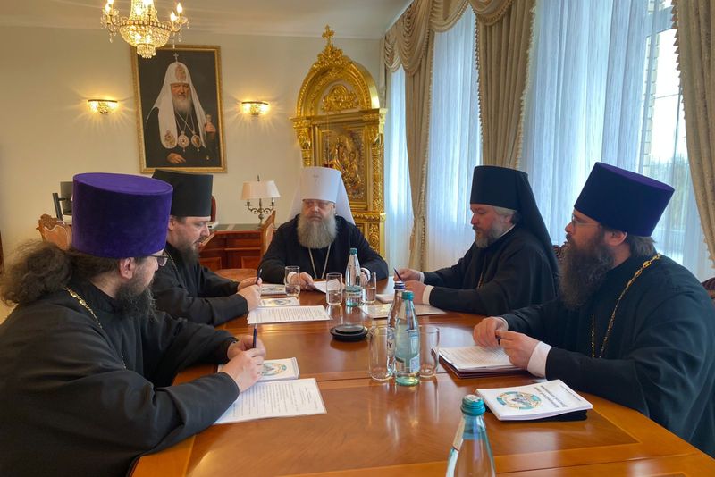 Епископ Шахтинский и Миллеровский Симон принял участие в заседании Архиерейского совета Донской митрополии