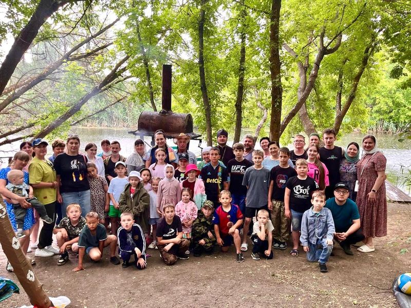 Летний выезд учеников воскресной школы храма Пророка Иоанна Предтечи станицы Боковской 