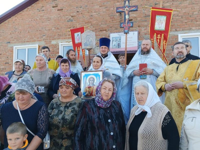 Престольный праздник в хуторе Пономарев