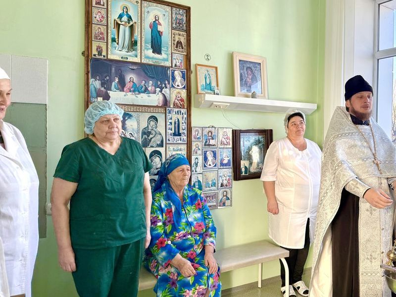 Духовное окормление больницы станицы Боковской