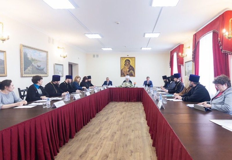 Председатель епархиального Отдела религиозного образования принял участие в заседании организационного комитета по проведению XIX Всероссийского конкурса «ЗА НРАВСТВЕННЫЙ ПОДВИГ УЧИТЕЛЯ»