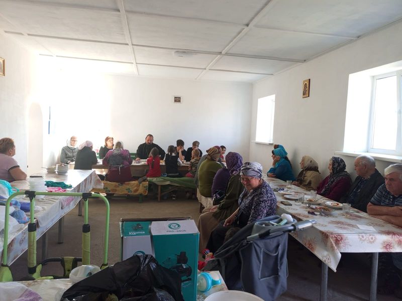 В храме села Первомайское начали изучать Библию по патриаршей программе