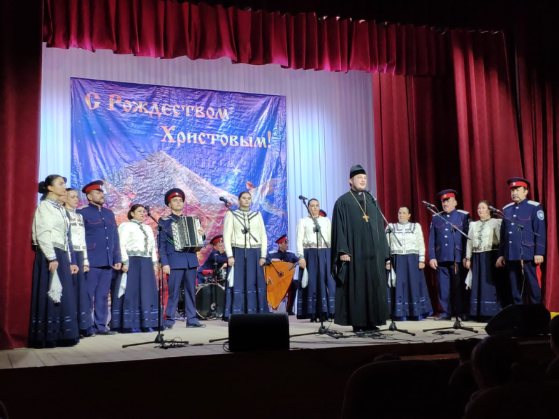 В станице Боковской прошел XII фестиваль православной казачьей культуры и творчества «Рождественская звезда» Верхне-Донского казачьего округа