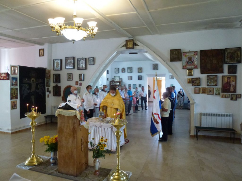 В храме святителя Николая Чудотворца хут. Тубянский Верхнедонского благочиния отметили День военно-морского флота России