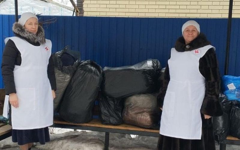 Еще одна партия заботы от сестер милосердия храма Архистратига Михаила