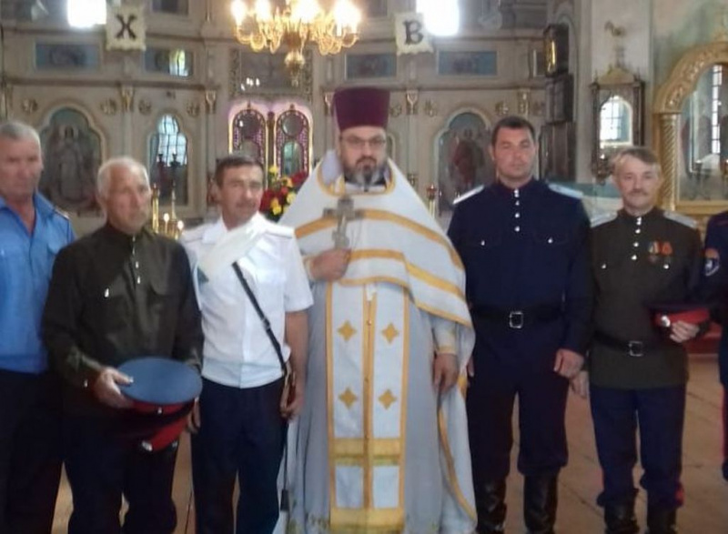 Новоизбранный атаман станицы Кривянской принес присягу на верность своему народу