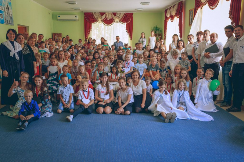 В воскресной школе «Покров» при Покровском Кафедральном соборе прошло торжественное мероприятие посвященное началу учебного года