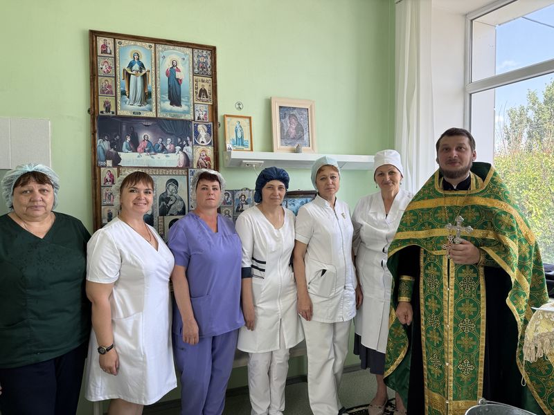 Духовное окормление больницы в станице Боковской