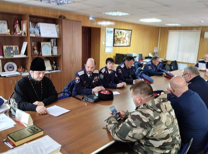 В станице Боковской состоялся совет атаманов Верхне-Донского казачьего округа