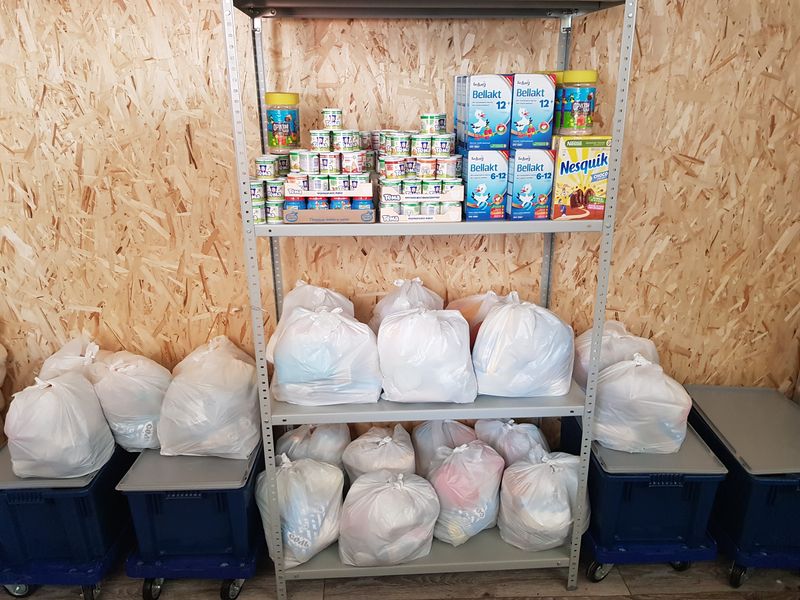 Новый пункт выдачи гуманитарной помощи появился в городе Каменск-Шахтинский