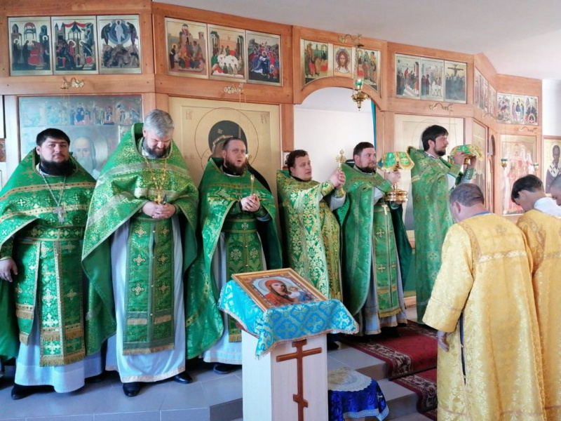 В храме святой блаженной Матроны Московской г. Донецка отметили 7 лет открытия прихода