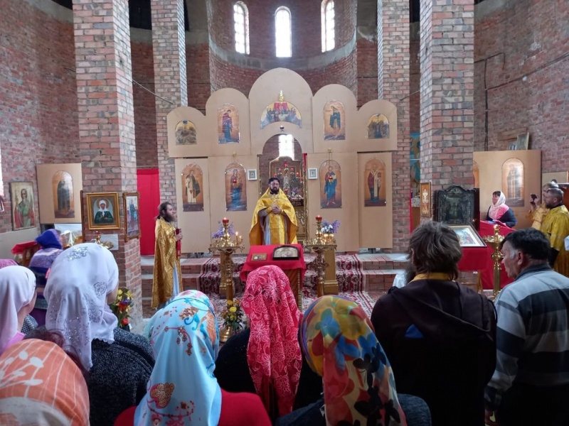 В день памяти святителя Николая Чудотворца в Никольском храме сл. Кашары отметили престольный праздник