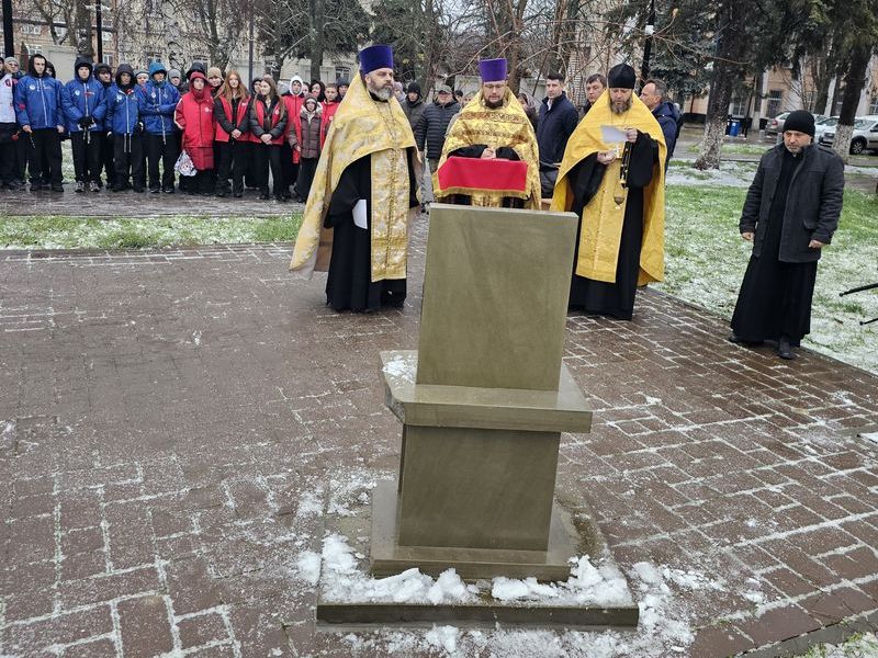 В Красном Сулине освятили образ святого Александра Невского
