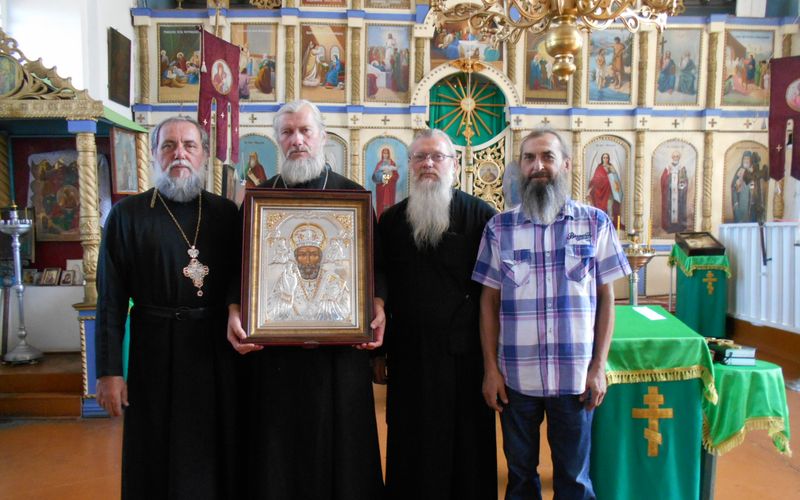 Подарок храму святителя Николая чудотворца станицы Еланской из Иерусалима