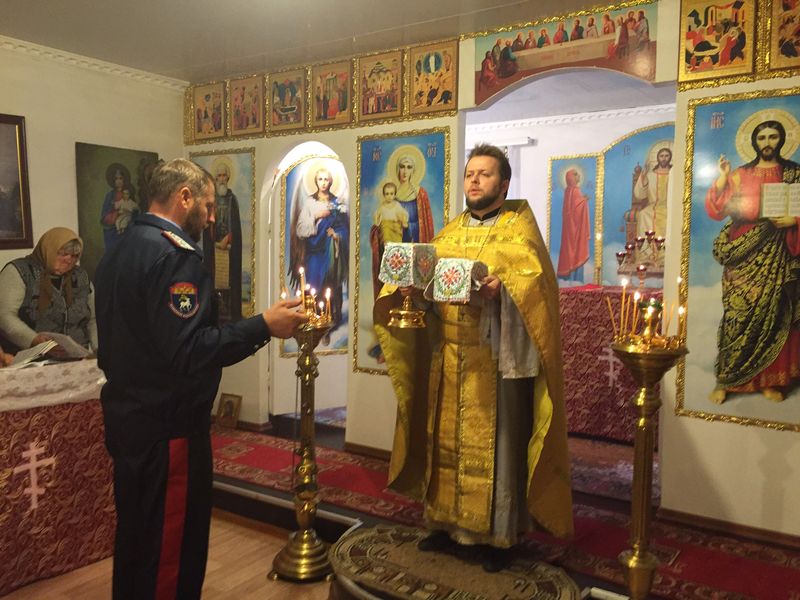 Приход в честь Архистратига Михаила с. Первомайское отметил престольный праздник с новым благочинным округа