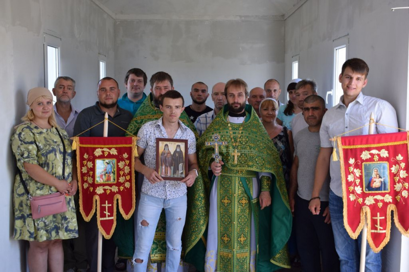 По благословению епископа Шахтинского и Миллеровского Симона в реабилитационном центре для наркозависимых хутора Маркин строится первый храм в России в честь преподобного Паисия Святогорца