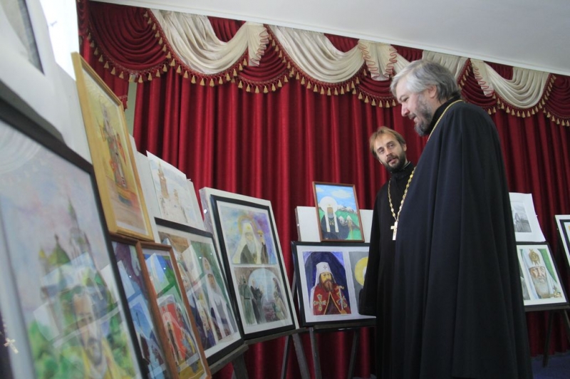 Председатель жюри Преосвященнейший епископ Симон принял участие в подведении итогов регионального этапа конкурса детского творчества «100-летие Патриаршей интронизации святителя Московского Тихона»