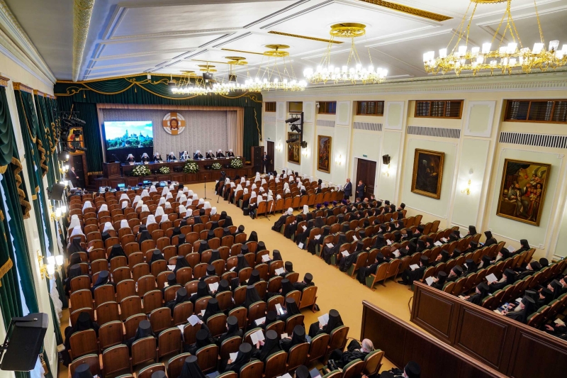 Постановление Архиерейского Совещания (Свято-Троицкая Сергиева Лавра, 19 июля 2023 года, день Собора Радонежских святых)