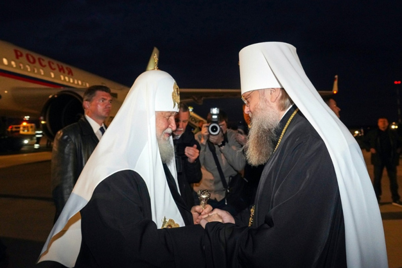 Святейший Патриарх Кирилл прибыл в Ростов-на-Дону