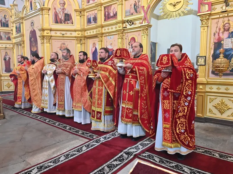 Престольный праздник в станице Калитвенской в день Великомученика Димитрия Солунского