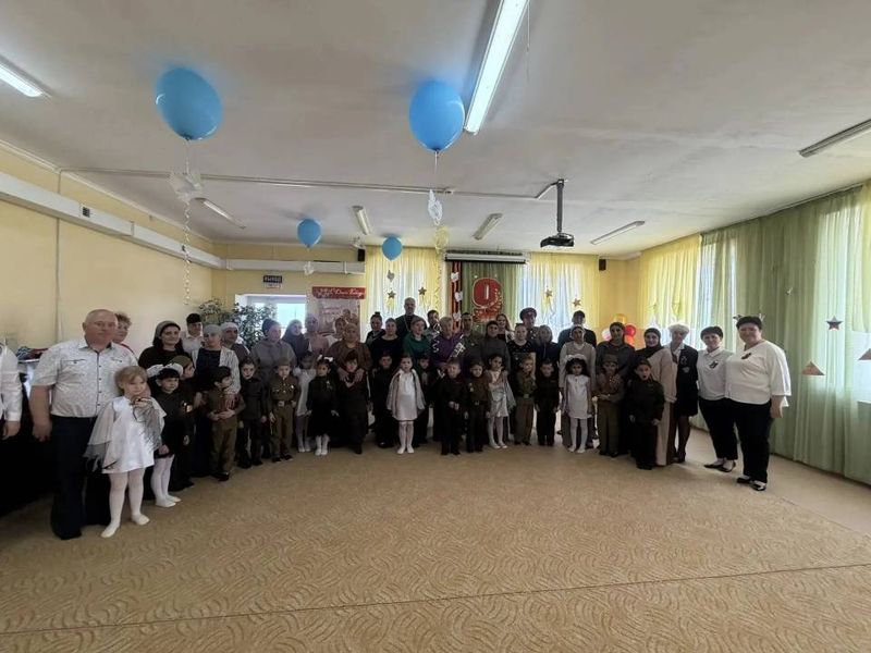 В детском саду "Родничок" прошёл утренник, посвящённый Дню Победы