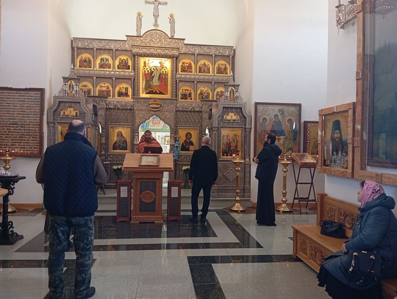 На приходе иконы Божией Матери «Взыскание погибших» прошло занятие библейской группы