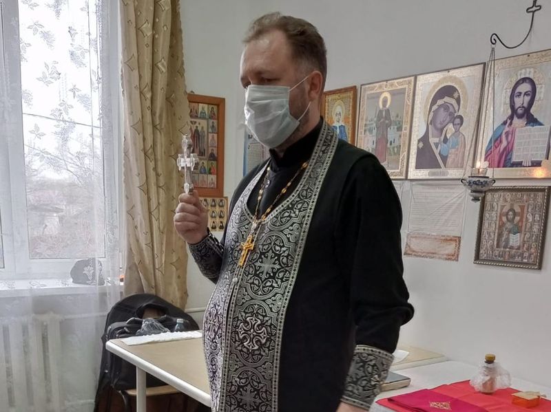 Окормление постояльцев дома престарелых п. Садовый Багаевского благочиния