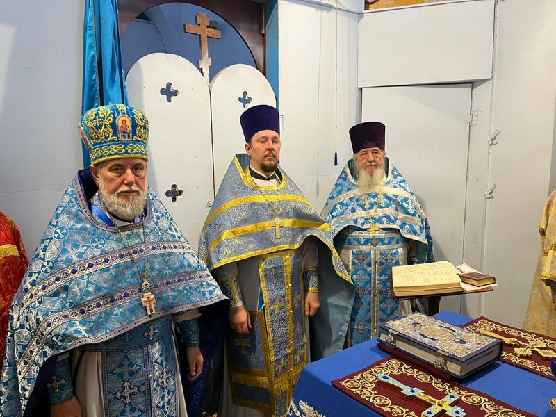 Престольный праздник в день Казанской иконы Божией Матери в хуторе Меркуловском