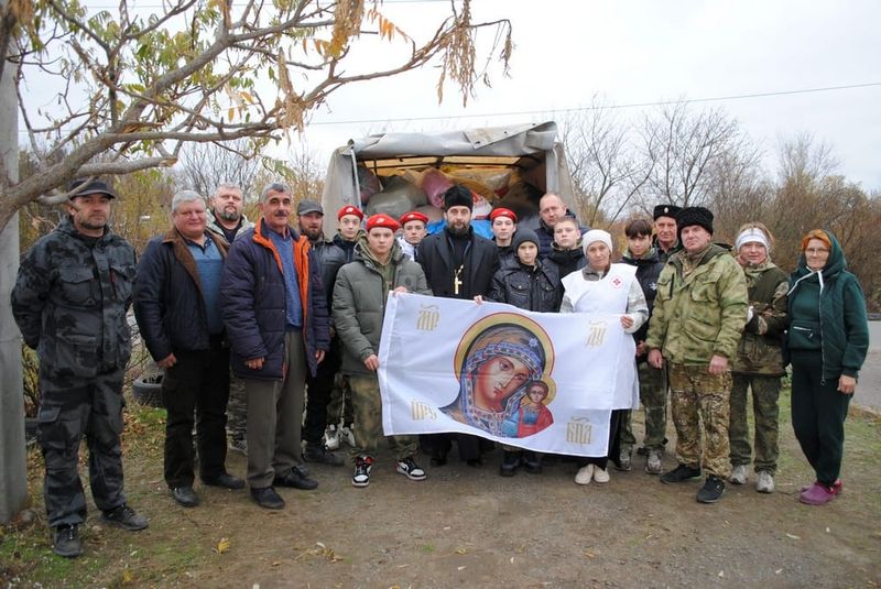 Волгоградская область доставила в Октябрьский район гуманитарный груз для участников СВО