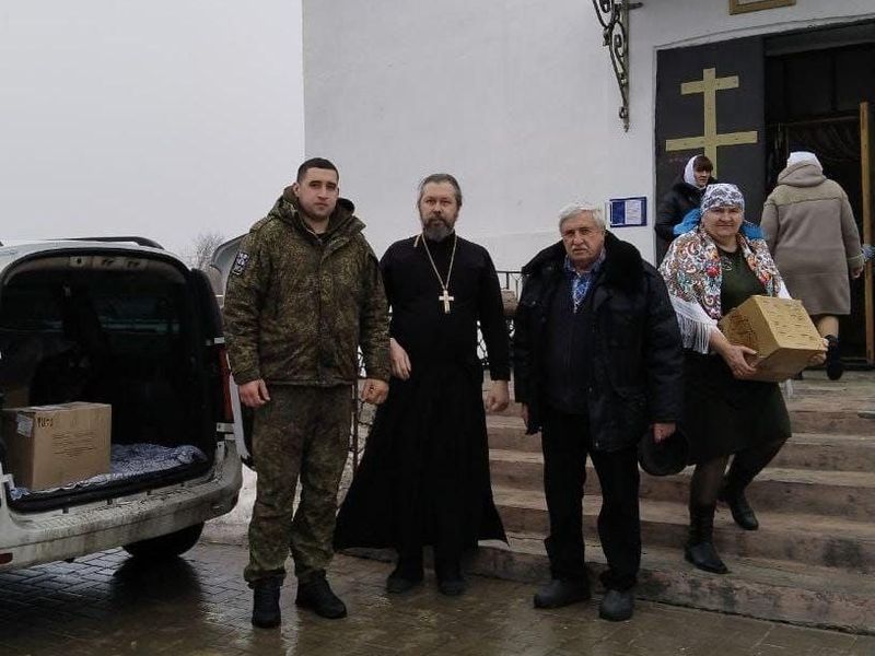 С верой и заботой: жители села Алексеевка отправили очередной гуманитарный груз