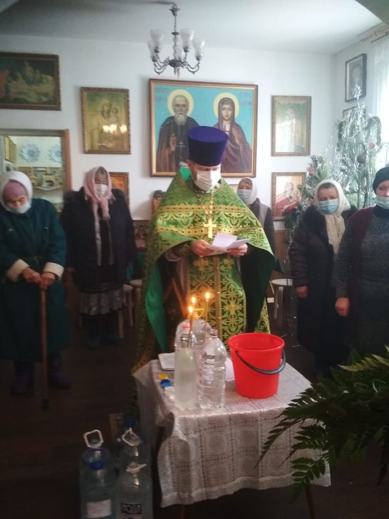 В храме преподобного Серафима Саровского пос. Отрадный Багаевского района отметили престольный праздник
