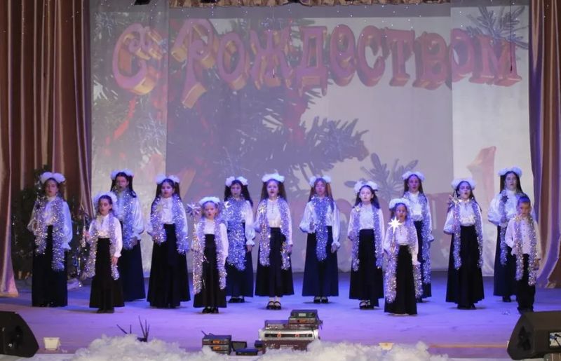 Рождественский концерт в станице Обливской 