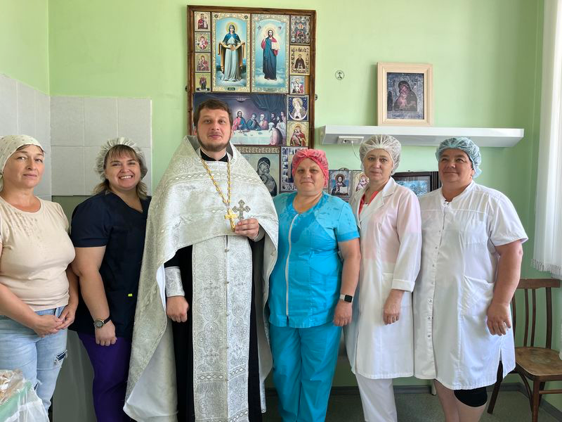 Духовное окормление больницы станицы Боковской