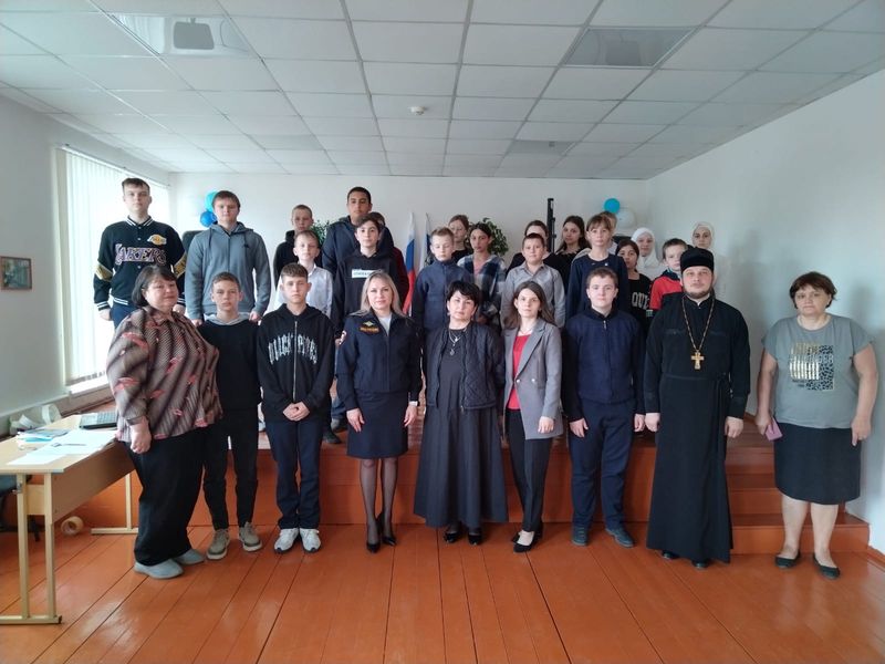 Лекторская группа провела встречу с учащимися Большенаполовской школы Боковского района 