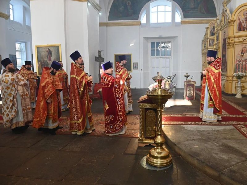 Престольный праздник в станице Калитвенской