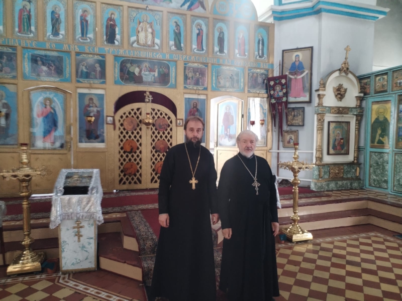 Рабочий визит благочинного приходов Нижнедонского округа в станицу Заплавскую