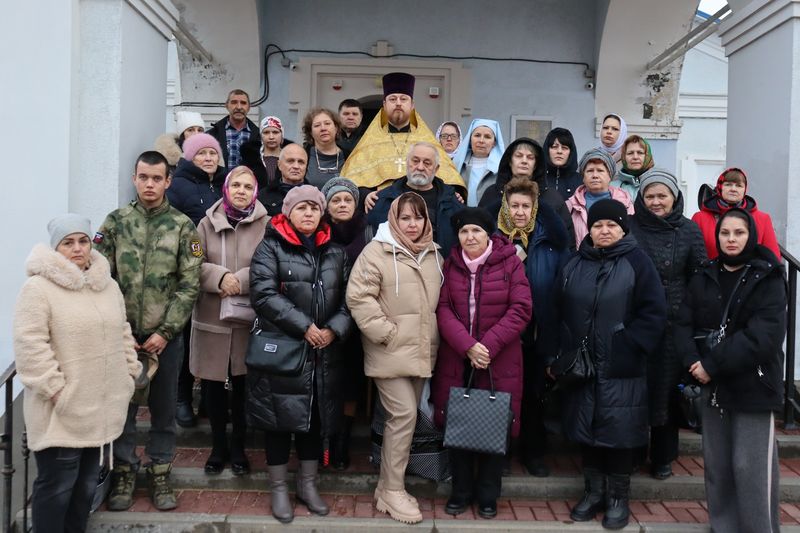 Встреча и духовная беседа в Донском храме