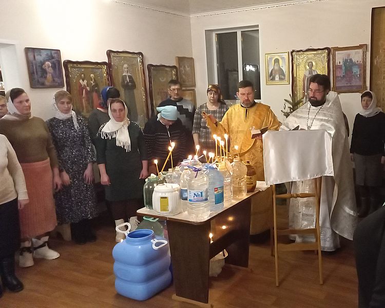 Праздник Богоявления Господня в Кашарском Благочинии