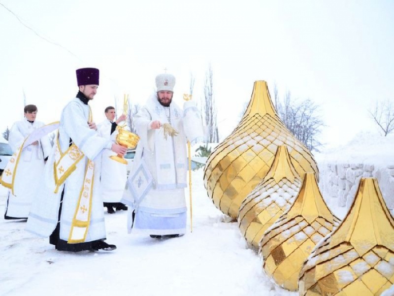 Преосвященнейший епископ Симон совершил Божественную литургию в храме святого апостола Андрея Первозванного микрорайона Лиховской г. Каменск-Шахтинский