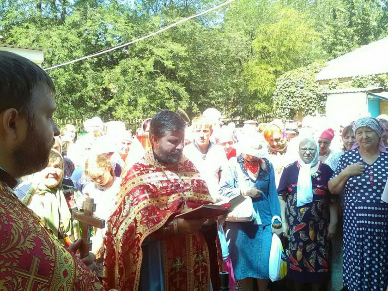 В день памяти великомученика целителя Пантелеимона прихожане п. Майского и гости прихода помолились своему небесному покровителю
