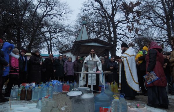 Молитва и праздничные купания состоялись в сл. Большинка