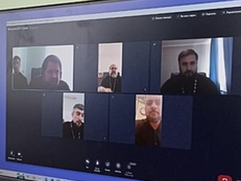 Сотрудники епархиальной комиссии по канонизации святых приняли участие в онлайн-заседании Комиссии по канонизации святых Донской Митрополии