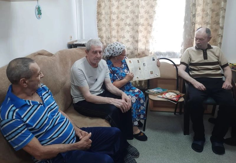 В доме престарелых посёлка Садовый прошли беседы о житиях святых