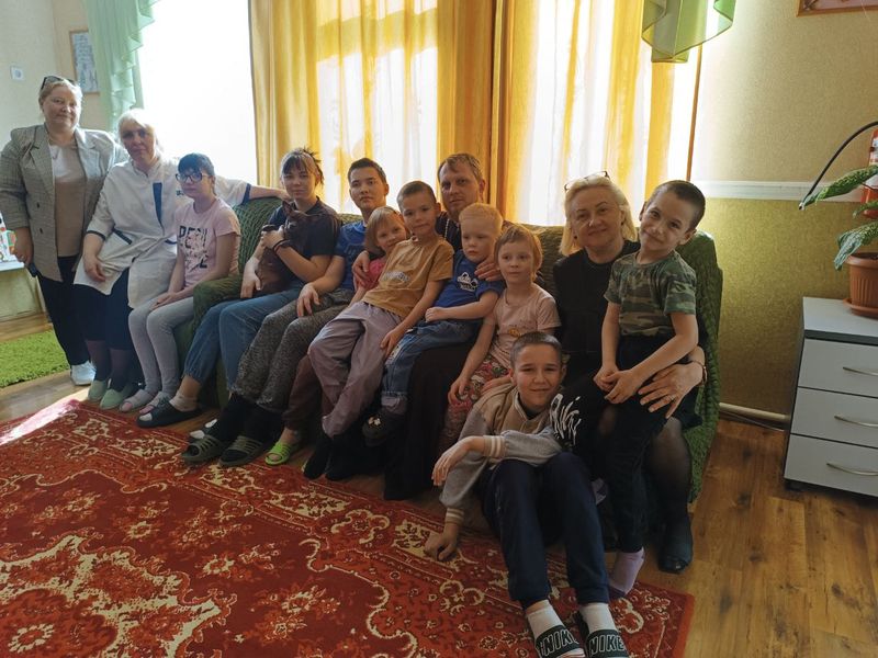В рамках пасхальных торжеств в городе Зверево посетили воспитанников детского дома «Жемчужина»