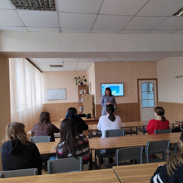 Встреча с добровольцами «Новошахтинского технологического техникума»