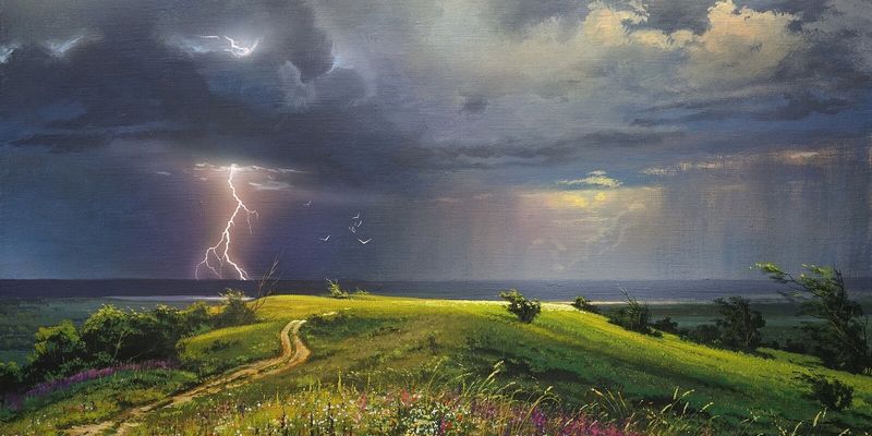 ИЛЬЯ ПРОРОК НА ОГНЕННОЙ КОЛЕСНИЦЕ