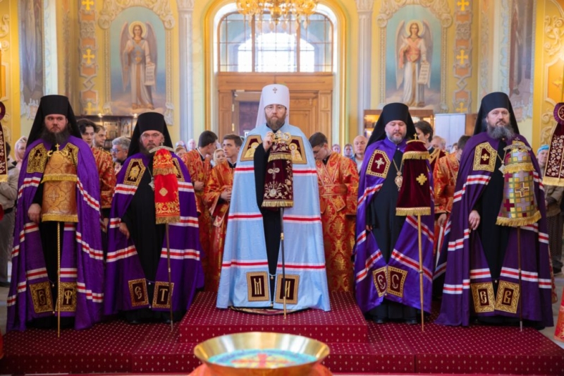 Преосвященнейший епископ Симон с архиереями Саратовской митрополии принял участие в торжествах по случаю празднования Собора Саратовских святых