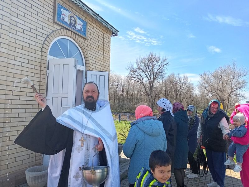 В часовне села Россошь совершён праздничный молебен в Лазареву субботу