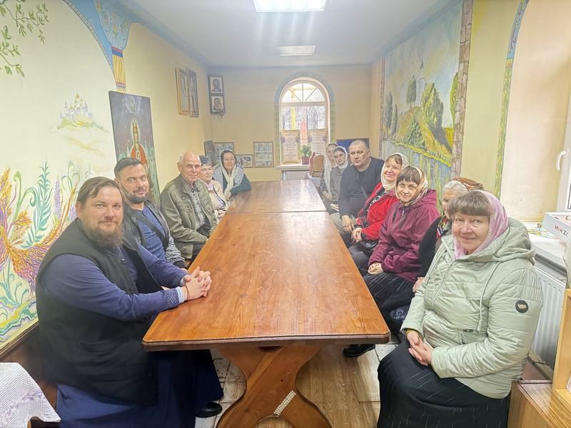 Состоялось очередное занятие библейской группы при Державном храме города Донецка